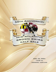 50th Anniversary - Mid Atlantic Brown Swiss Calf Sale