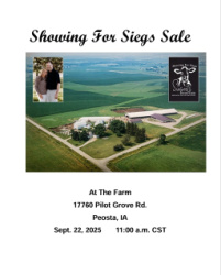 Showing For Siegs Sale