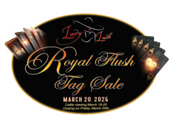LADY LUCK ROYAL FLUSH TAG SALE