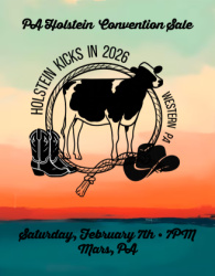 2026 PA Holstein Convention Sale