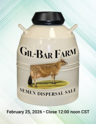 Gil-Bar Farm Semen Dispersal Sale