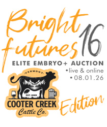 Bright Futures Elite Embryo Online Sale Cooter Creek Cattle Co. 16th Edition