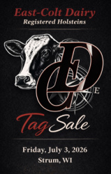 East-Colt Dairy Tag Sale