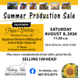 Summer Premier All-Breeds Dairy Sale