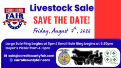 Carroll County Maryland Youth Livestock Sale RING 1