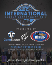 International Embryo Opportunity Sale